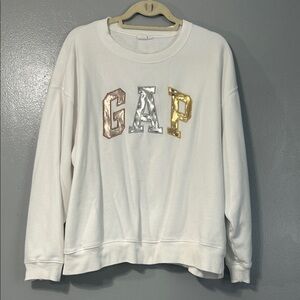 Gap logo crewneck sweatshirt